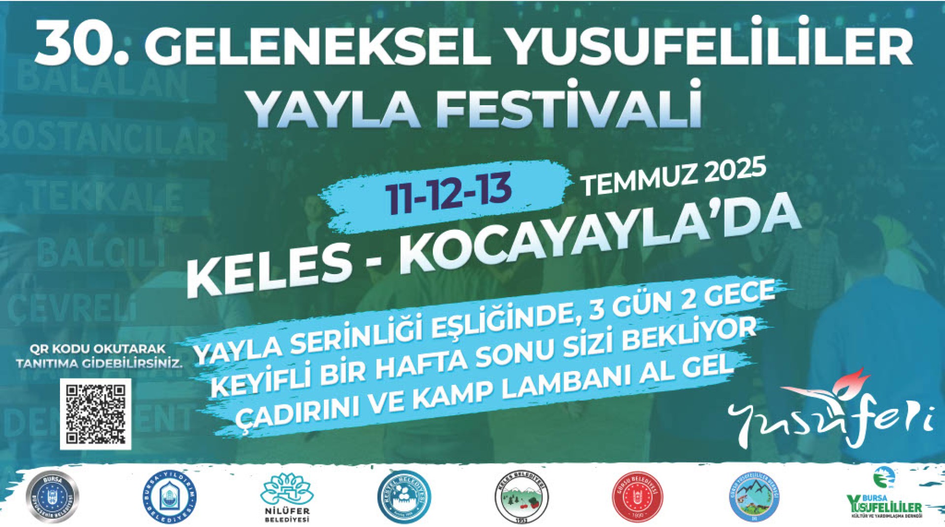 30.Geleneksel Yusufeliler Yayla Festivali